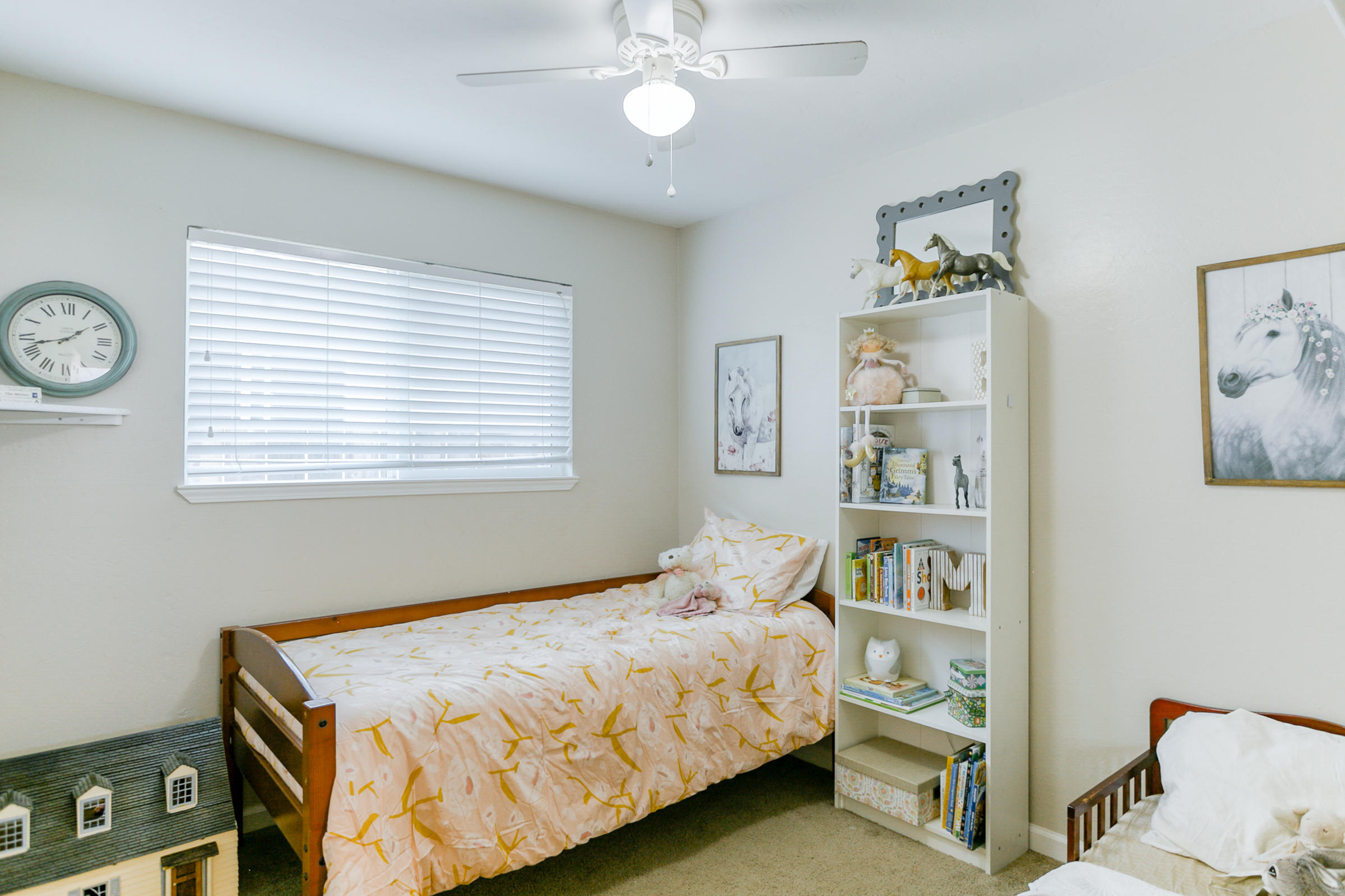 2498 Saturn Redding, CA 96002 - Photo 17 of 40 a bedroom with a bed and a window