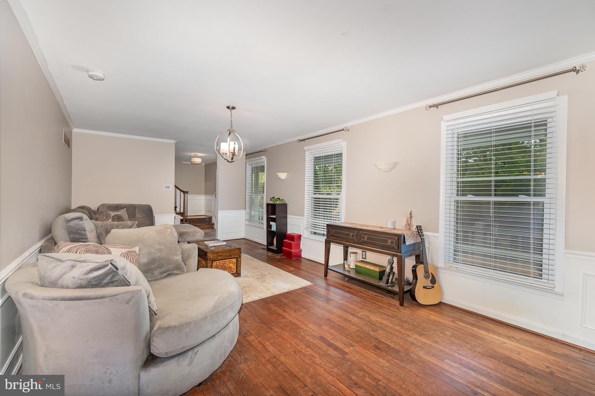 5214 Forge Road Perry Hall, MD 21128 - Photo 9 of 35 a living room with furniture and a wooden floor