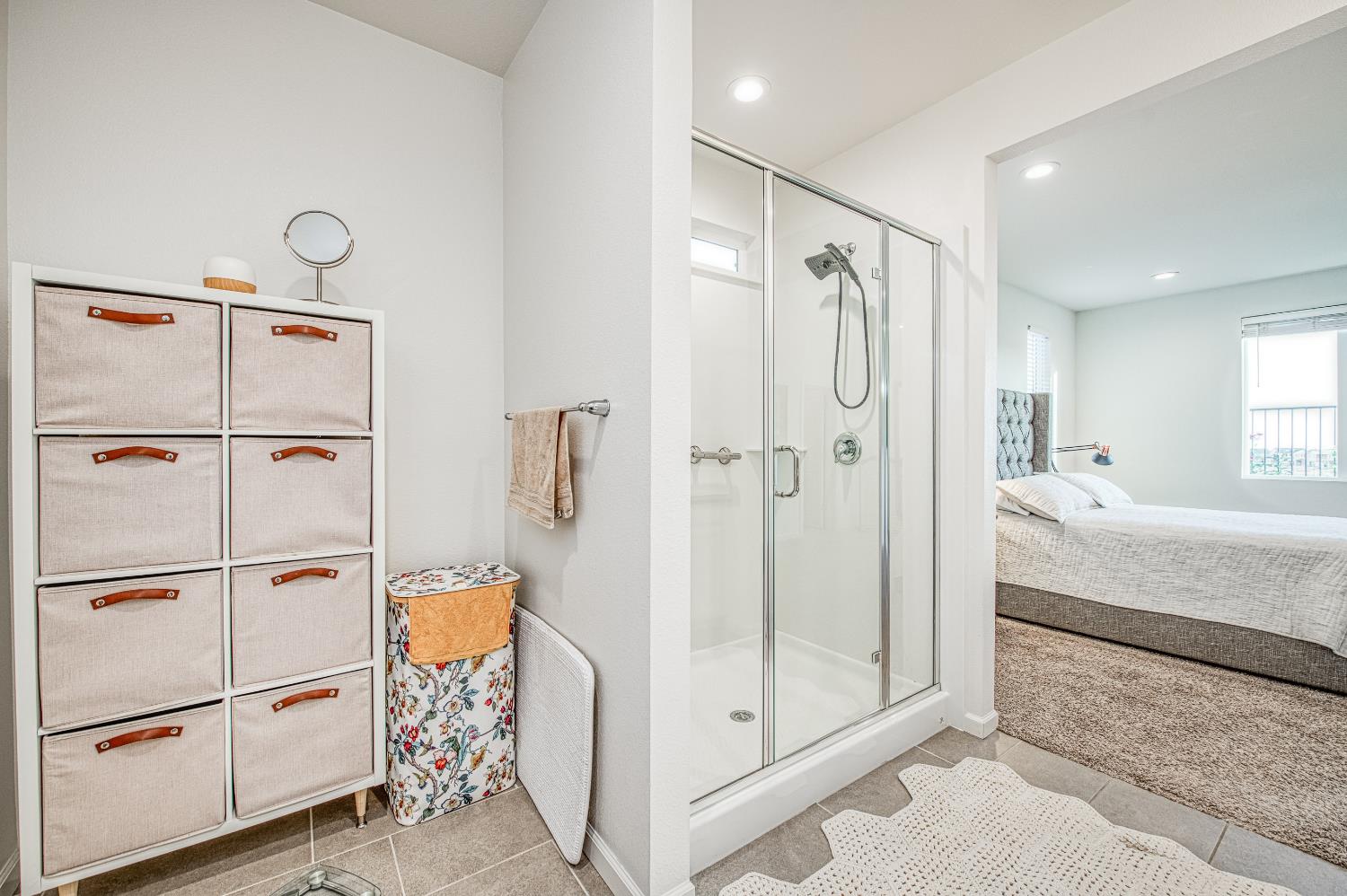 4284 Hillside Road Madera, CA 93636 - Photo 34 of 83 a bathroom with a shower