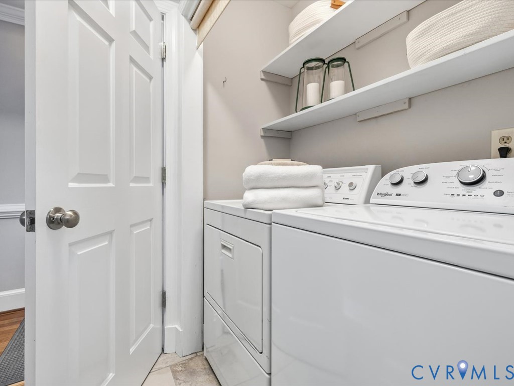10221 North Donegal Road Chesterfield, VA 23832 - Photo 17 of 41 a utility room with dryer and washer