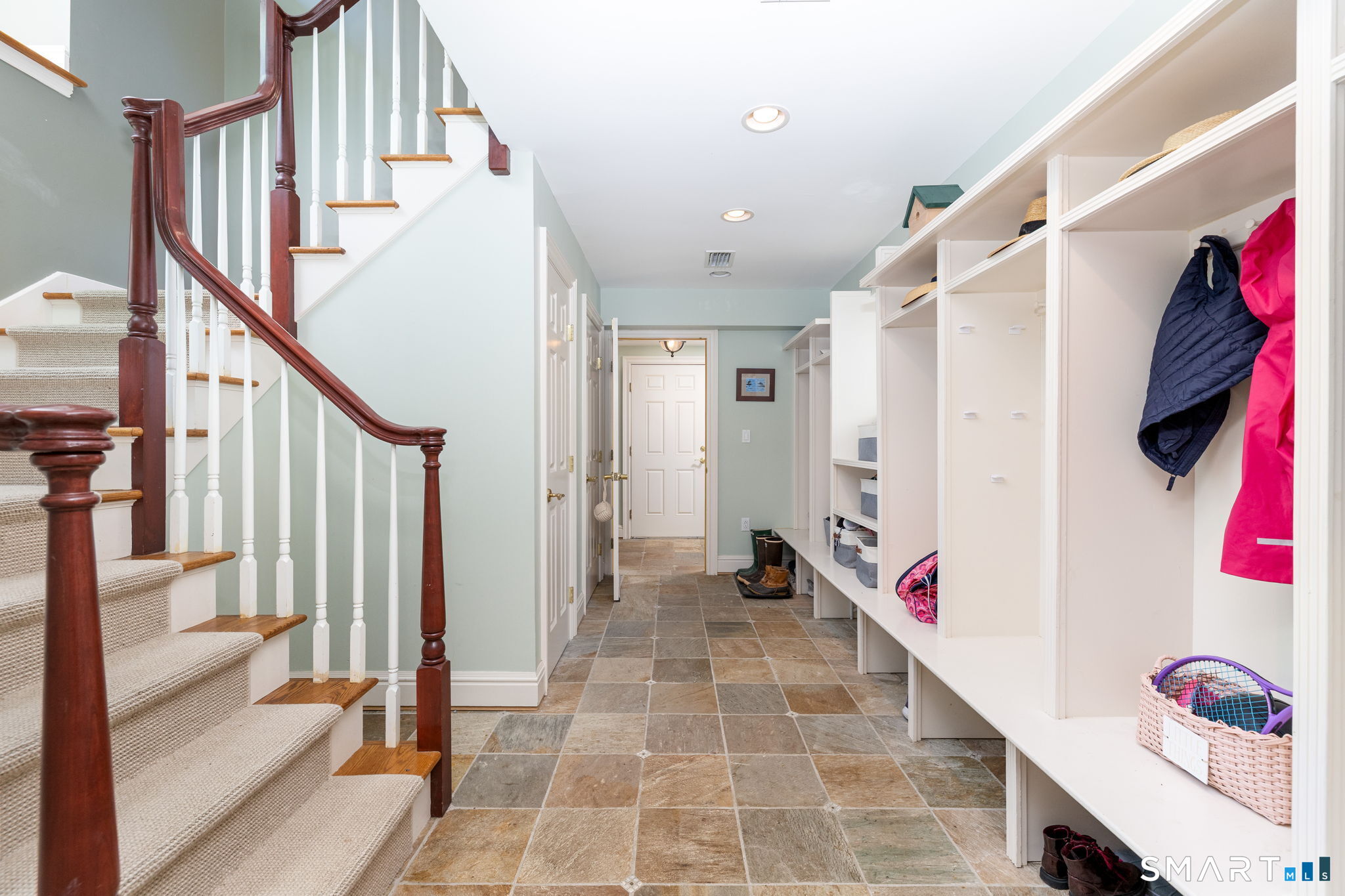 82 Ledyard Road West Hartford, CT 06117 - Photo 36 of 40 Mudroom, staircase leads to the kitchen