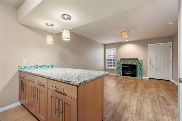 wooden floor in an empty room
