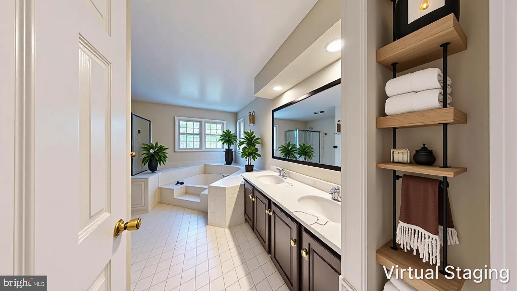 11901 Rustic Farm Court Germantown, MD 20874 - Photo 60 of 134 Elegant bathroom retreat with natural light.