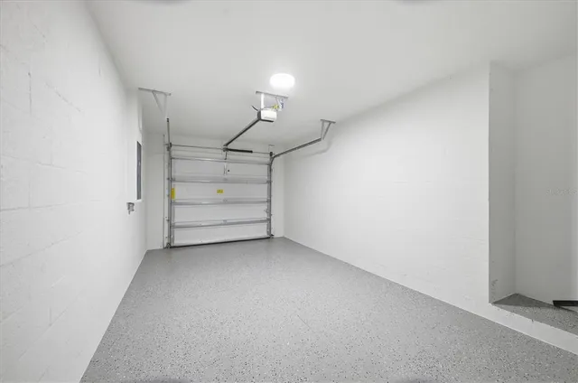 a view of room that has a walk in closet