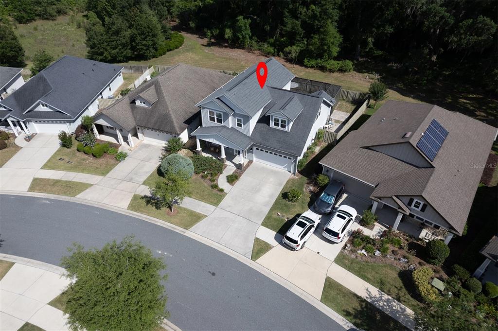 4855 Southwest 64th Road Gainesville, FL 32608 - Photo 41 of 44 an aerial view of a house