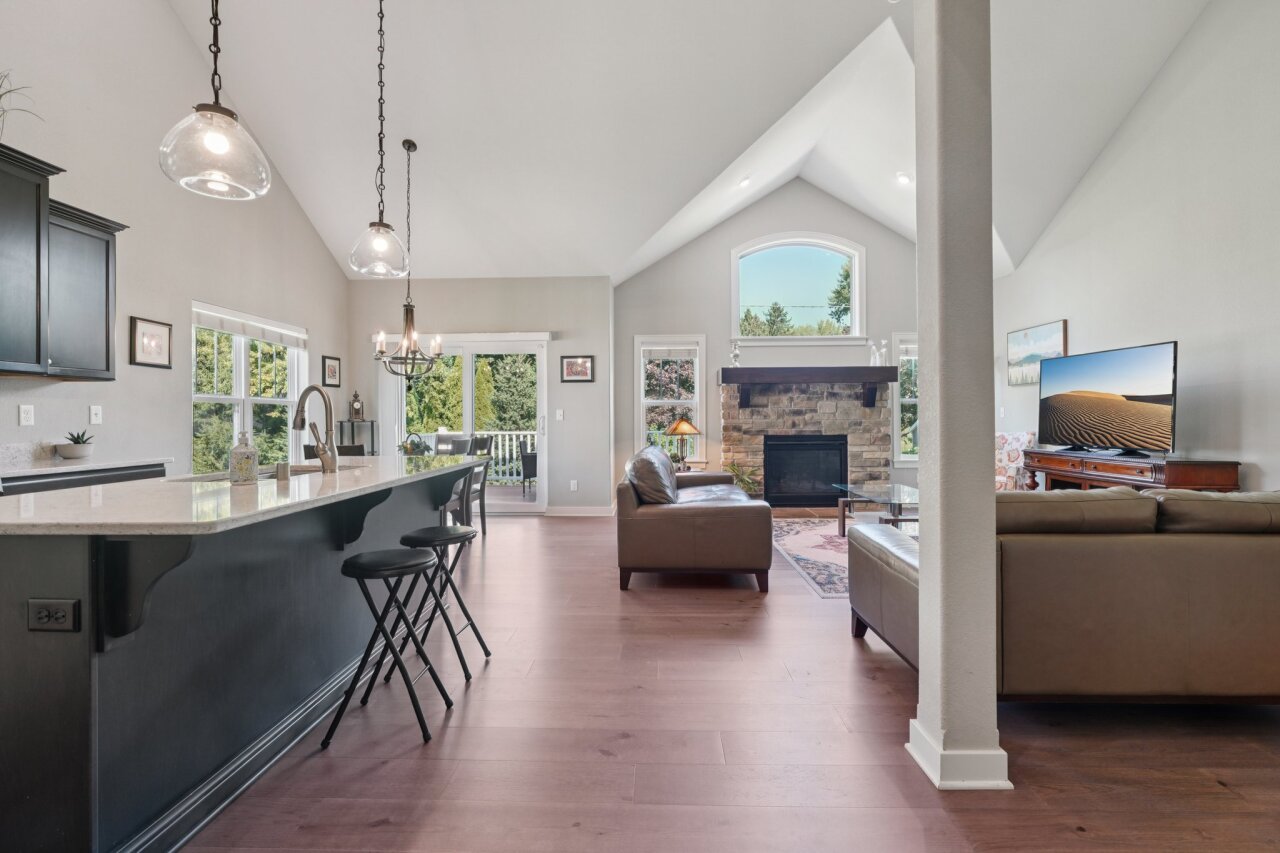 17350 West Burleigh Road Brookfield, WI 53005 - Photo 9 of 53 Kitchen, Living combo