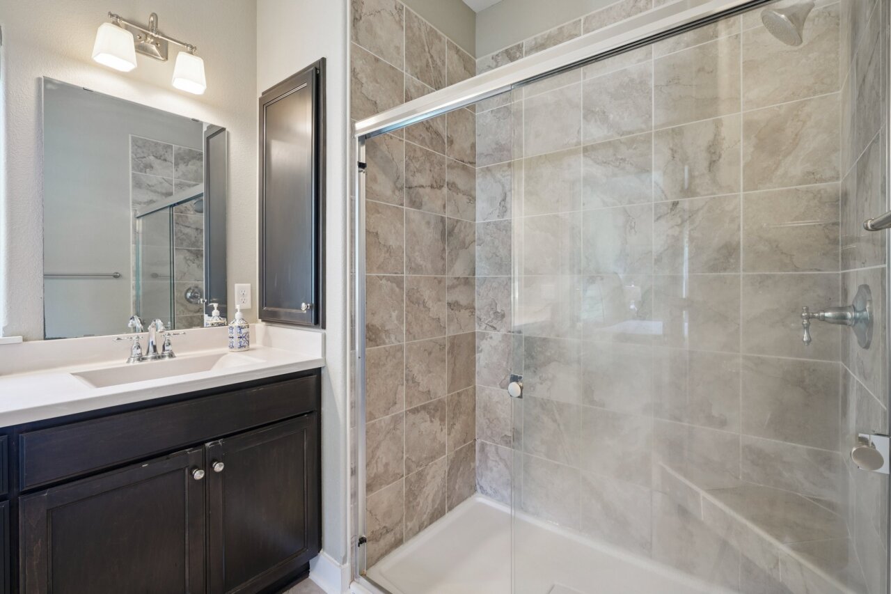 17350 West Burleigh Road Brookfield, WI 53005 - Photo 22 of 53 Primary bathroom