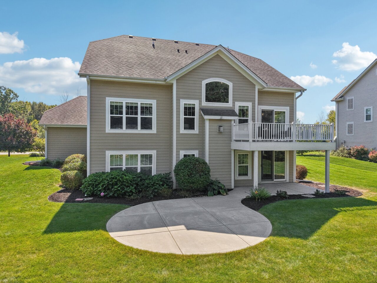 17350 West Burleigh Road Brookfield, WI 53005 - Photo 2 of 53 Lush Green Backyard