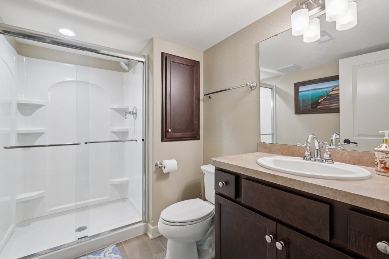 17350 West Burleigh Road Brookfield, WI 53005 - Photo 33 of 53 Lower Level Full Bath