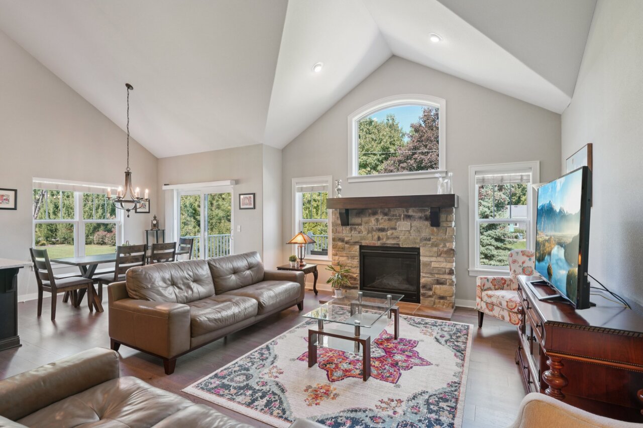 17350 West Burleigh Road Brookfield, WI 53005 - Photo 4 of 53 Vaulted ceilings