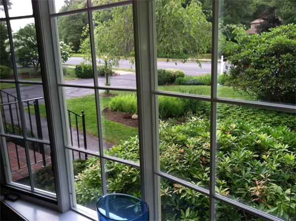 129 Hampton Road Sharon, MA 02067 - Photo 10 of 10 a view of a fence from a window
