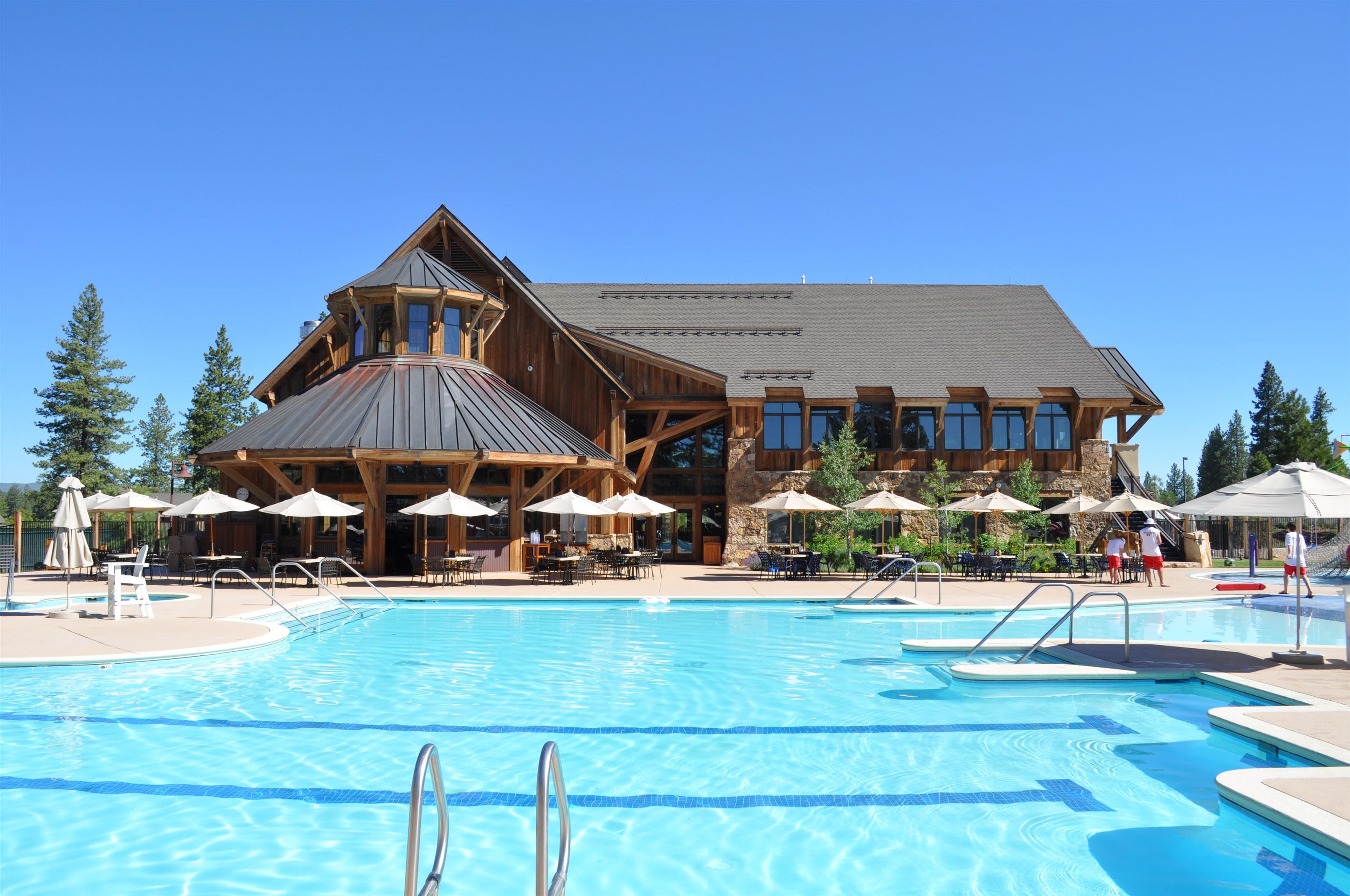 12408 Trappers Trail, Unit F3001 Truckee, CA 96161 - Photo 26 of 28 a front view of house with yard outdoor seating and entertaining space