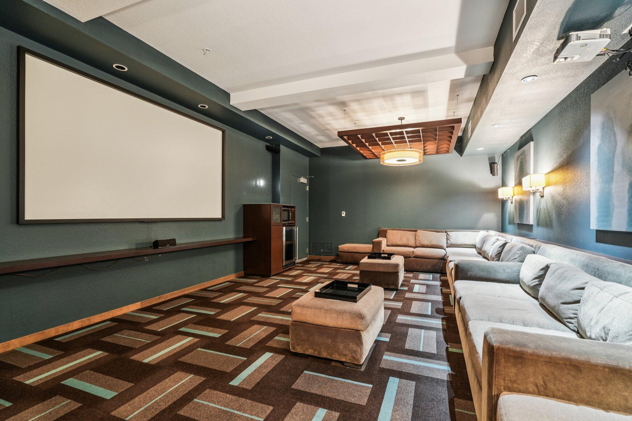 106 West Seeboth Street, Unit 908 Milwaukee, WI 53204 - Photo 34 of 48 Theater Room