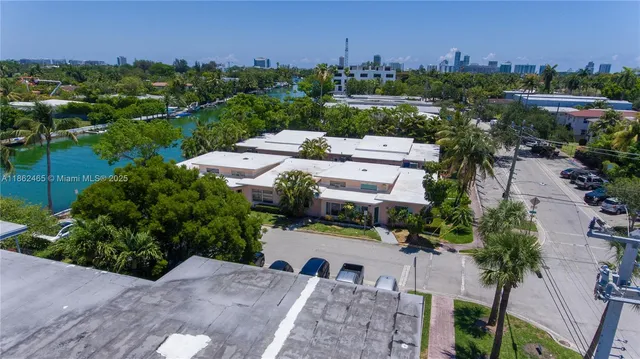 a view of a city with lots of residential buildings