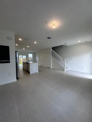 a view of empty room