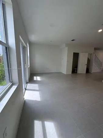 a view of empty room