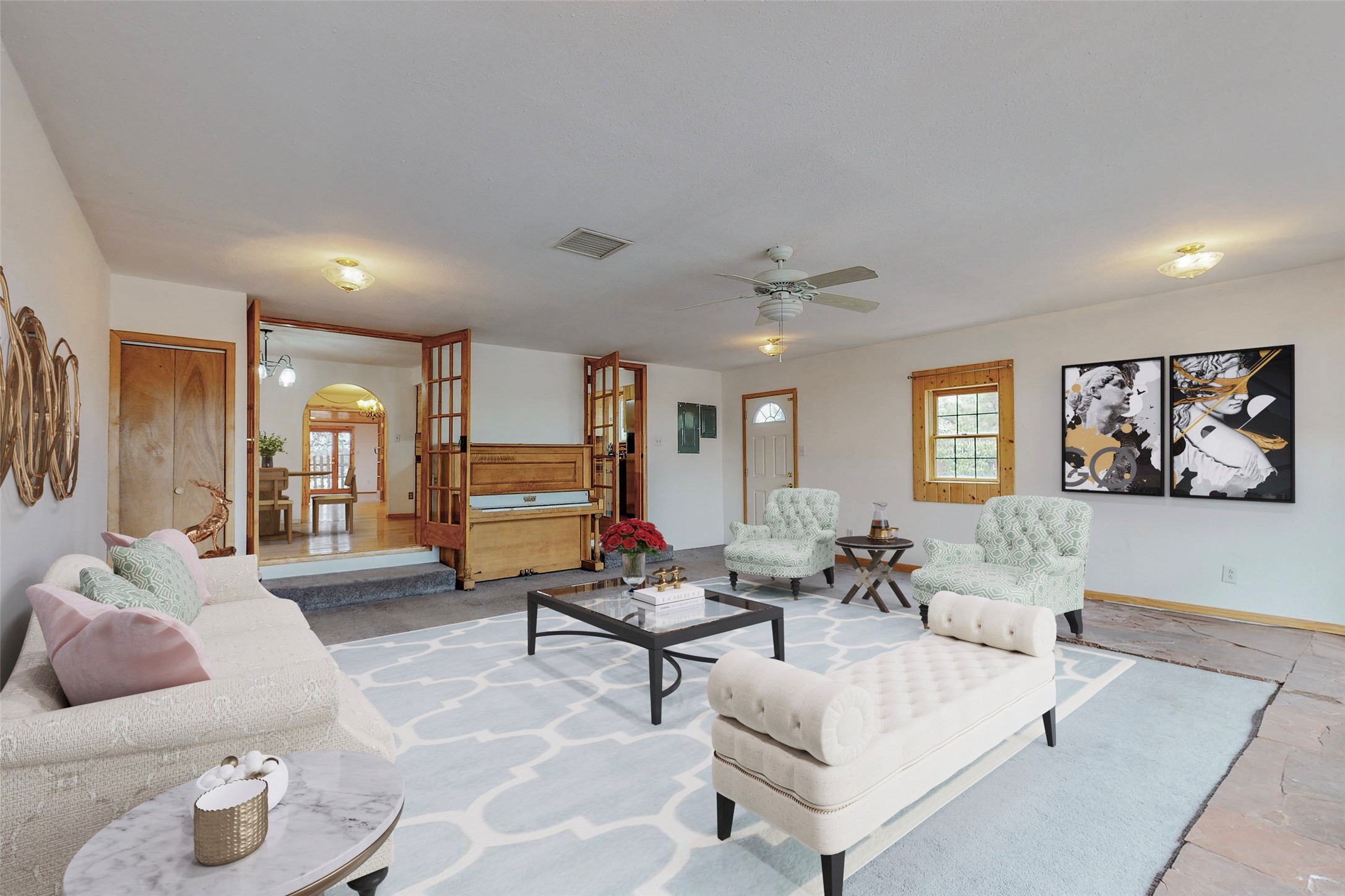 Virtual staging Photo of the next room.