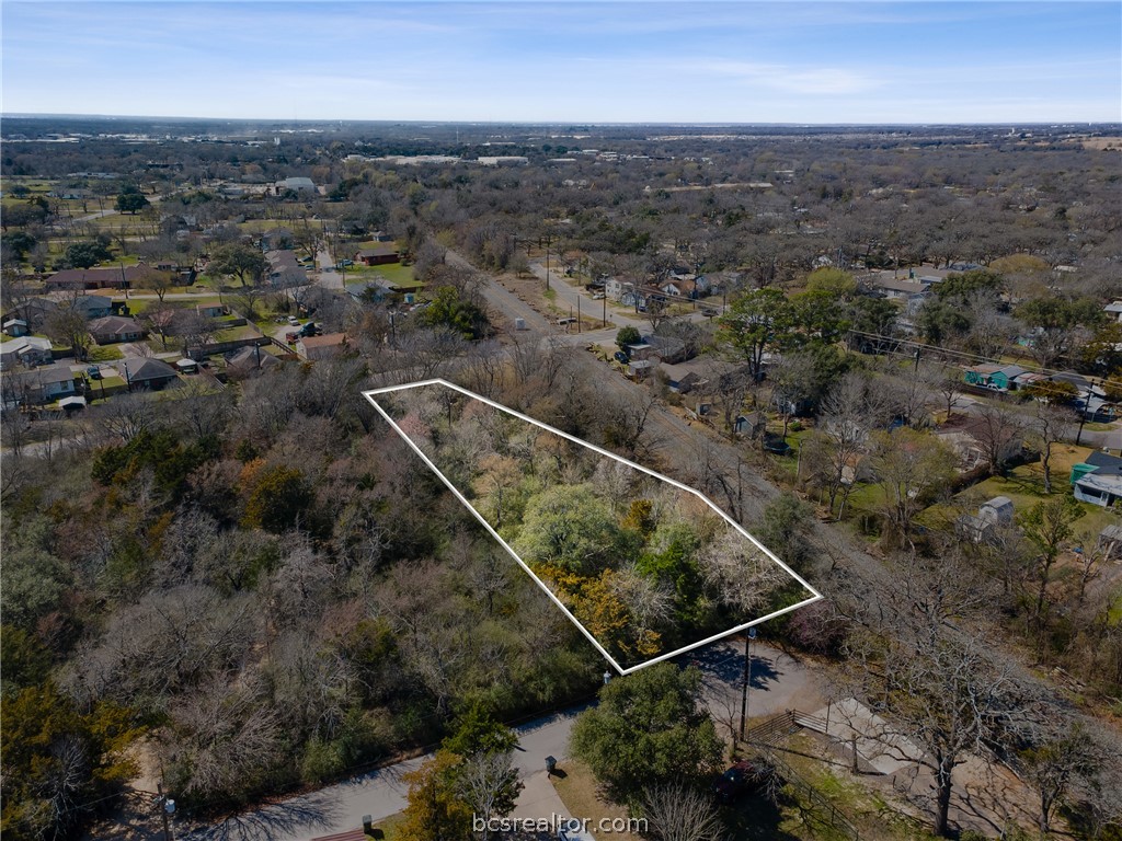 402 Wallace Street Bryan, TX 77803 - Photo 7 of 15 an aerial view of house with yard