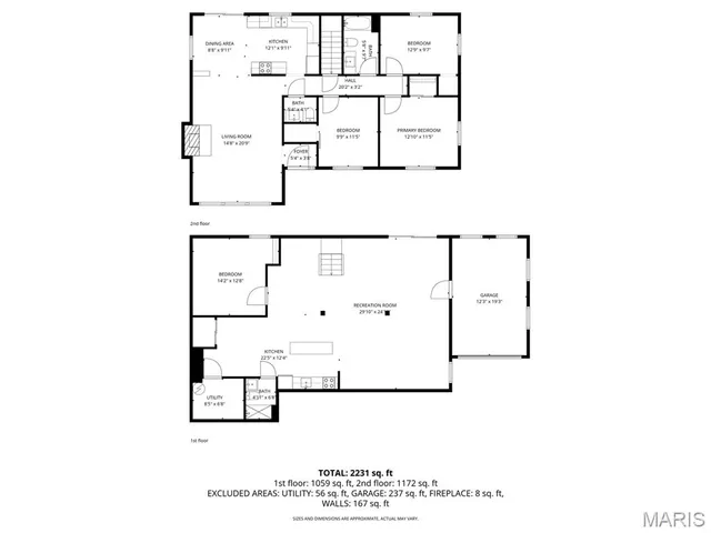 $299,900 | 1300 Edgewood Drive, Fairview Heights, IL 62208