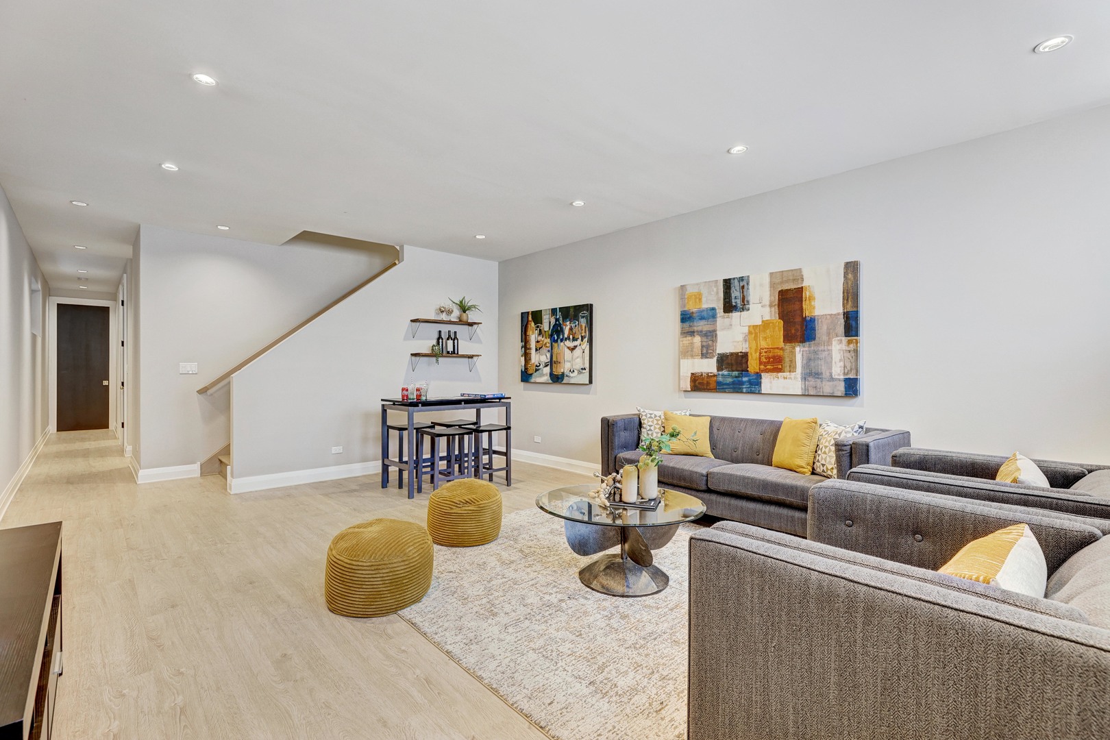 3406 North Keating Avenue Chicago, IL 60641 - Photo 12 of 30 a living room with furniture and a table