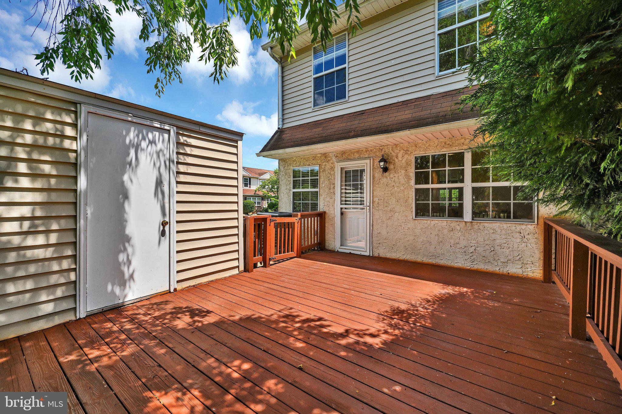 720 Springfield Court Downingtown, PA 19335 - Photo 25 of 36 Back Deck Storage
