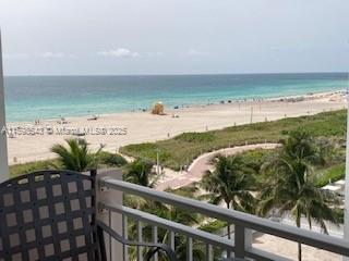 345 Ocean Drive, Unit 714 Miami Beach, FL 33139 - Photo 2 of 32 a view of a lake from a balcony