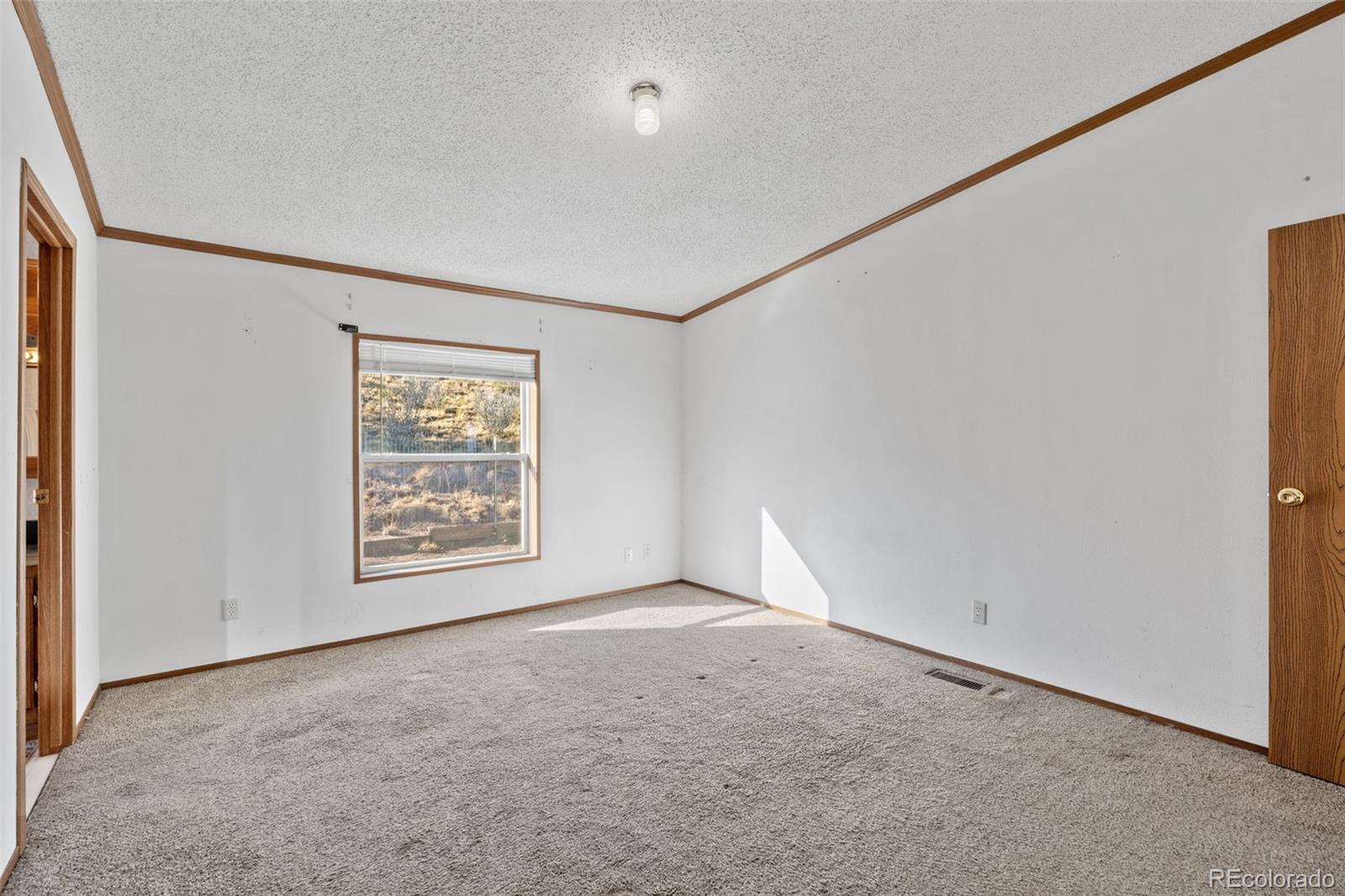 1711 Witcher Mtn. Road Guffey, CO 80820 - Photo 19 of 41 an empty room with windows