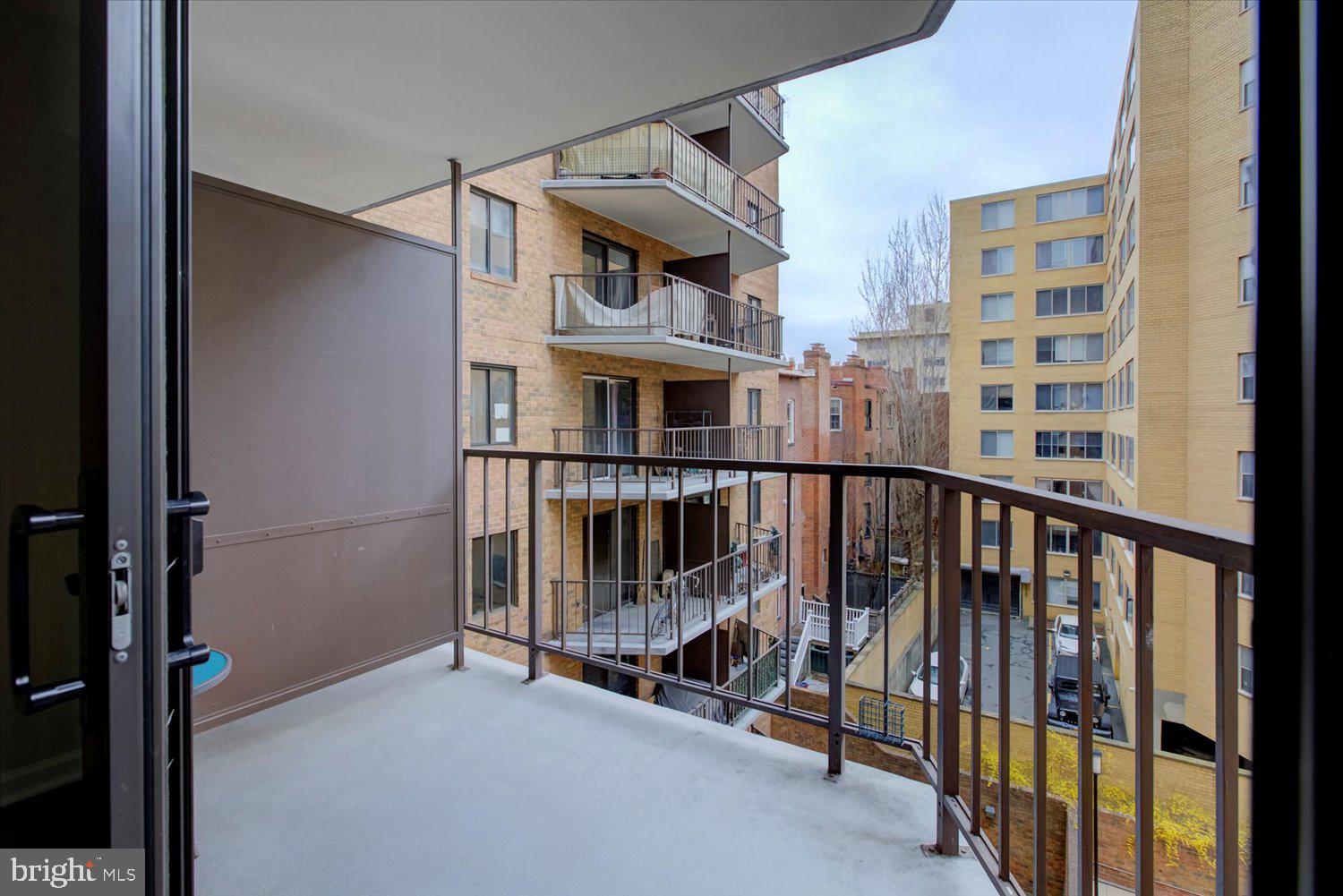 1718 P Street Northwest, Unit 411 Washington, DC 20036 - Photo 15 of 24 a view of a balcony
