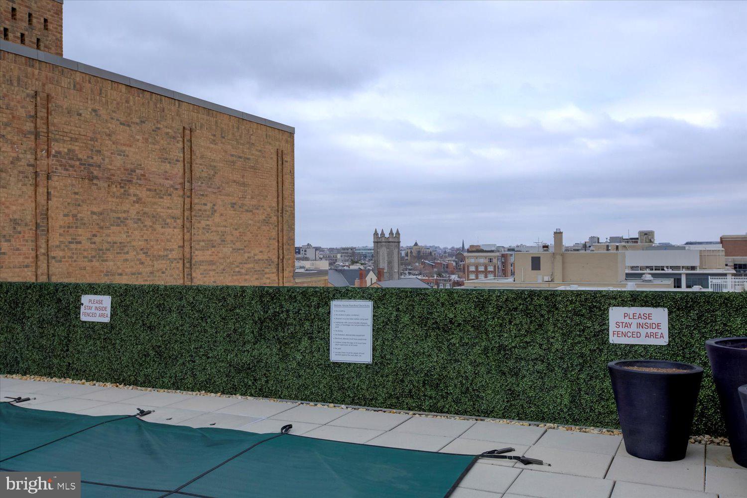 1718 P Street Northwest, Unit 411 Washington, DC 20036 - Photo 17 of 24 a view of a garden