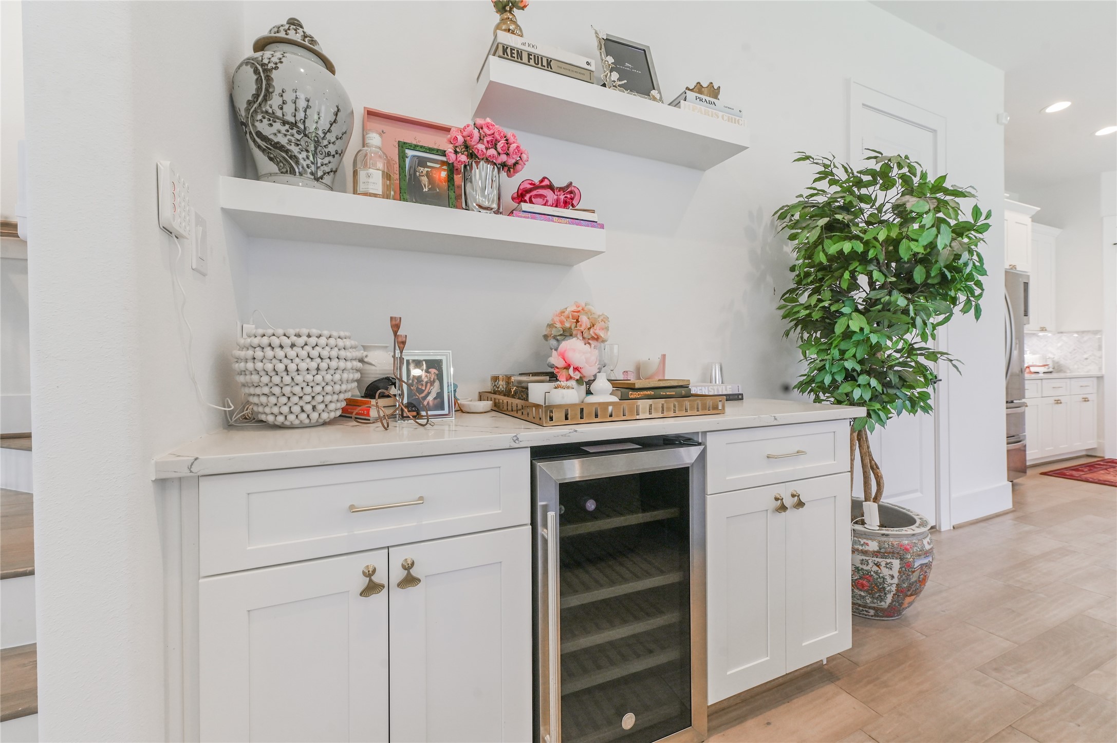 5233 Darling Street Houston, TX 77007 - Photo 10 of 34 a kitchen with a sink and cabinets