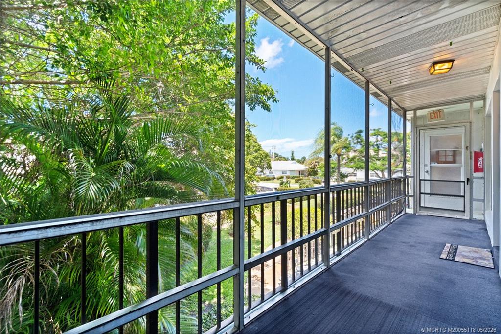 2118 Southeast Edler Drive, Unit B Stuart, FL 34994 - Photo 1 of 20 a view of a porch