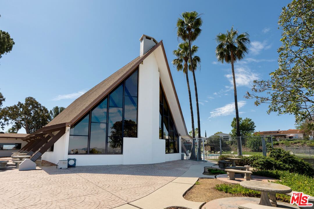 1183 Aztec Topanga, CA 90290 - Photo 56 of 68 a view of house with outdoor space and entertaining space