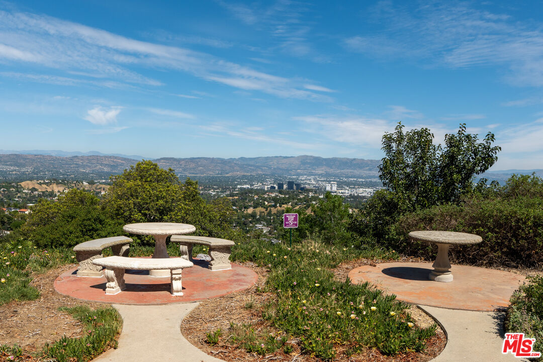 1183 Aztec Topanga, CA 90290 - Photo 62 of 68 a view of a terrace with sitting area