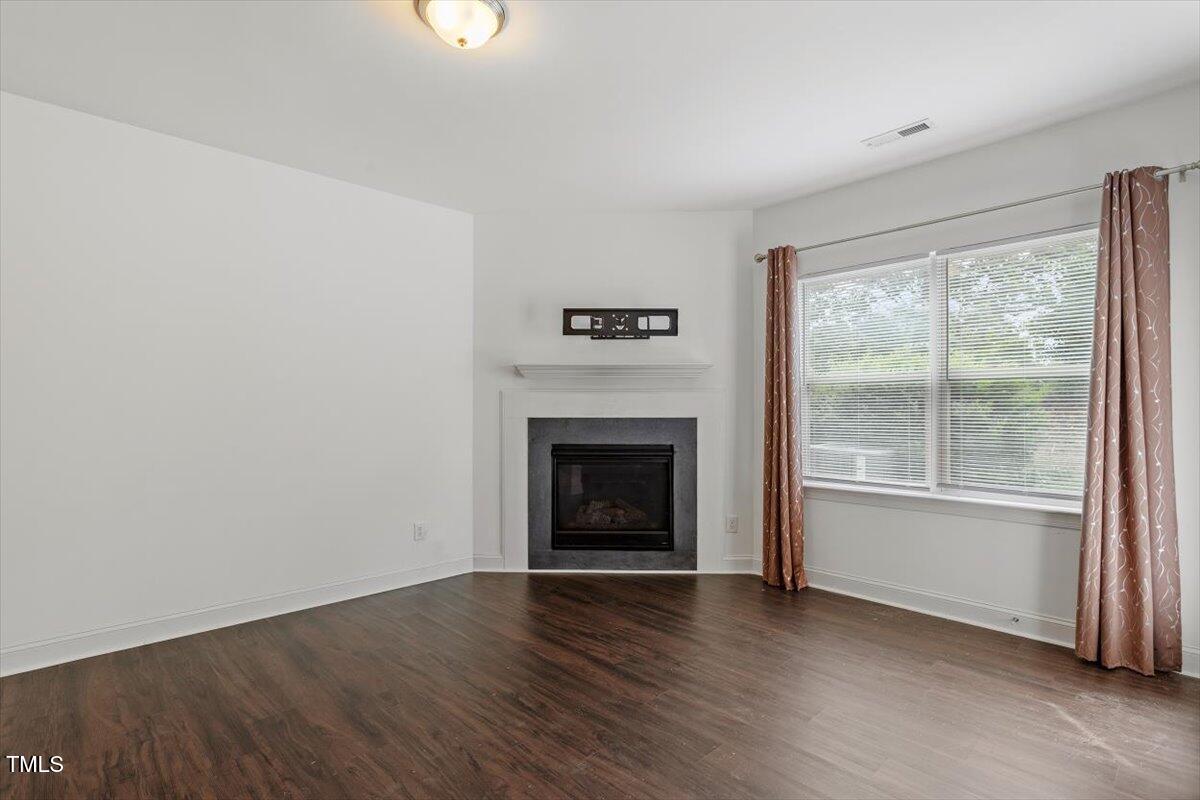 140 Token House Road Durham, NC 27703 - Photo 11 of 31 Living Room with Fireplace