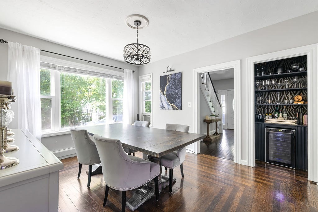 4 Bayberry Road Worcester, MA 01606 - Photo 9 of 31 a view of a dining room with furniture window and wooden floor