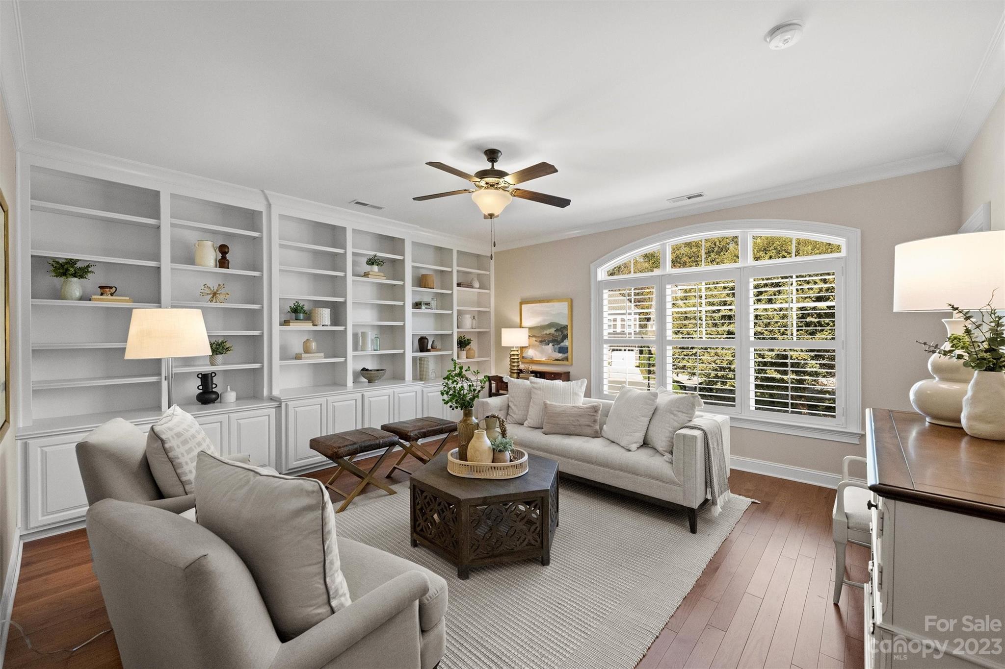 111 Boyce Road Charlotte, NC 28211 - Photo 22 of 38 a living room with furniture and a large window
