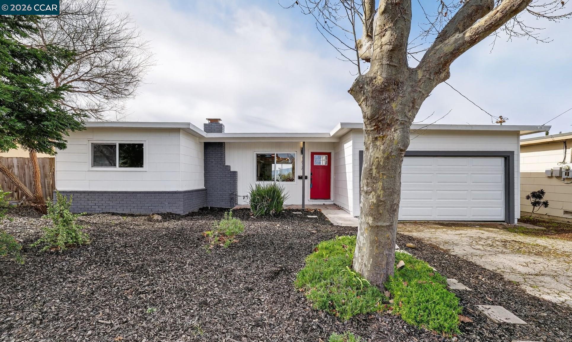 1838 Overhill Road Concord, CA 94520 - Photo 1 of 25 a front view of house with yard and trees
