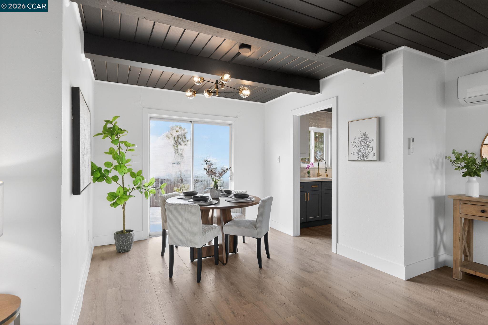 1838 Overhill Road Concord, CA 94520 - Photo 9 of 25 a view of a dining room with furniture and wooden floor