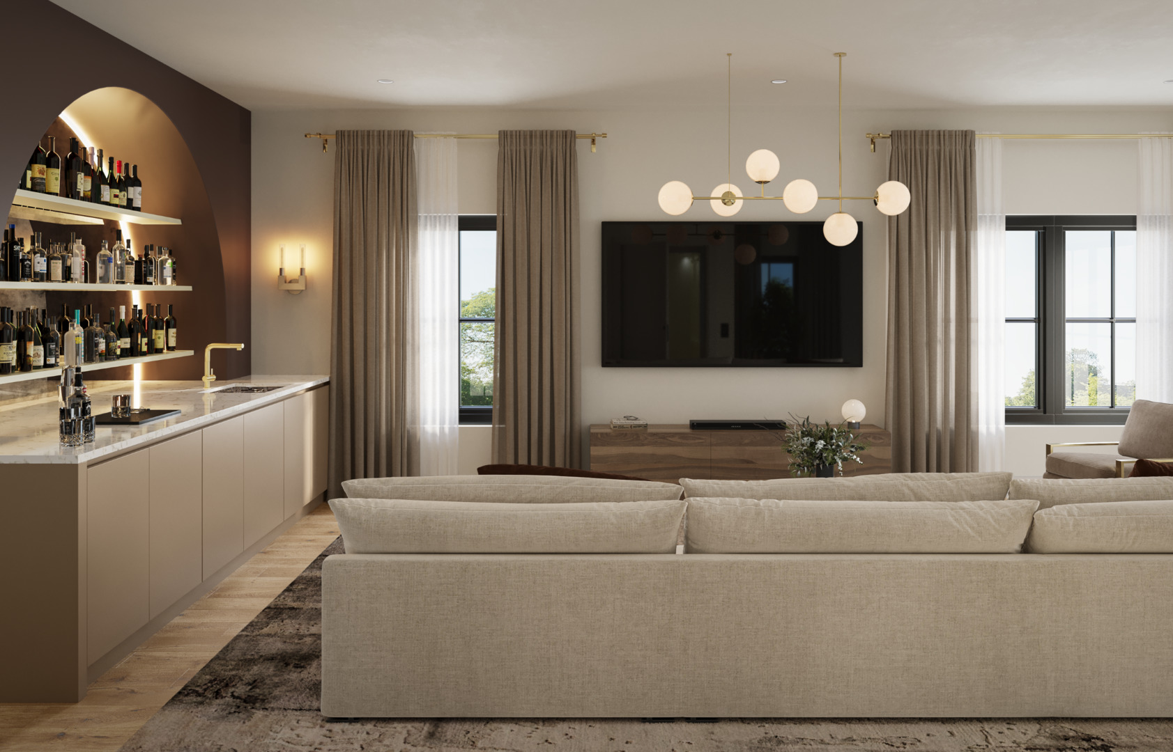 107 South Webster Street Naperville, IL 60540 - Photo 18 of 56 a living room with furniture and a window