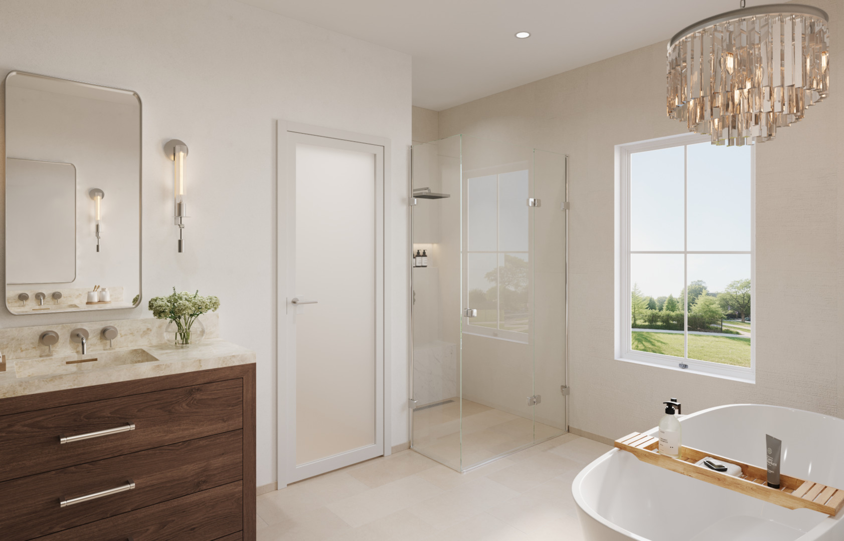 107 South Webster Street Naperville, IL 60540 - Photo 22 of 56 a bathroom with a sink and a mirror