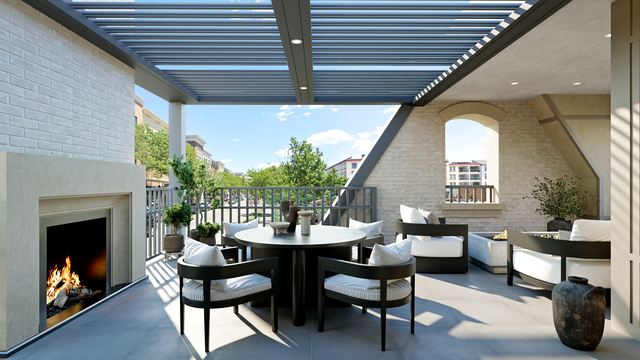 107 South Webster Street Naperville, IL 60540 - Photo 30 of 56 a outdoor living space with furniture and a fireplace