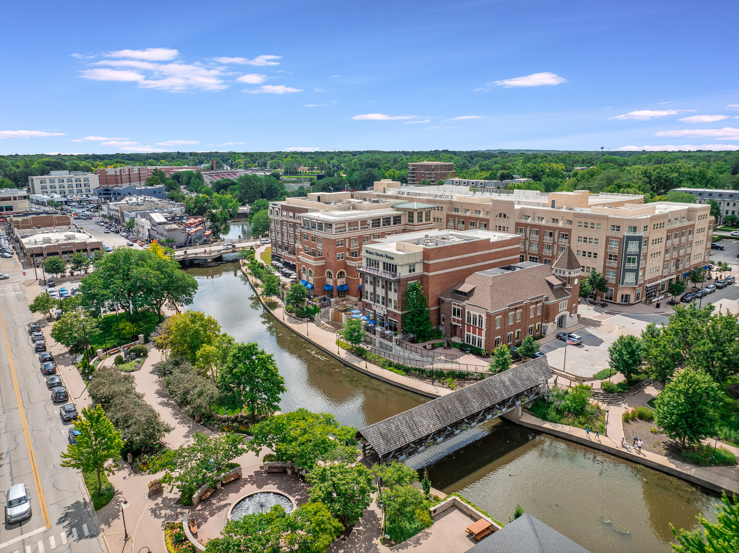 107 South Webster Street Naperville, IL 60540 - Photo 52 of 56 a view of a city with tall buildings