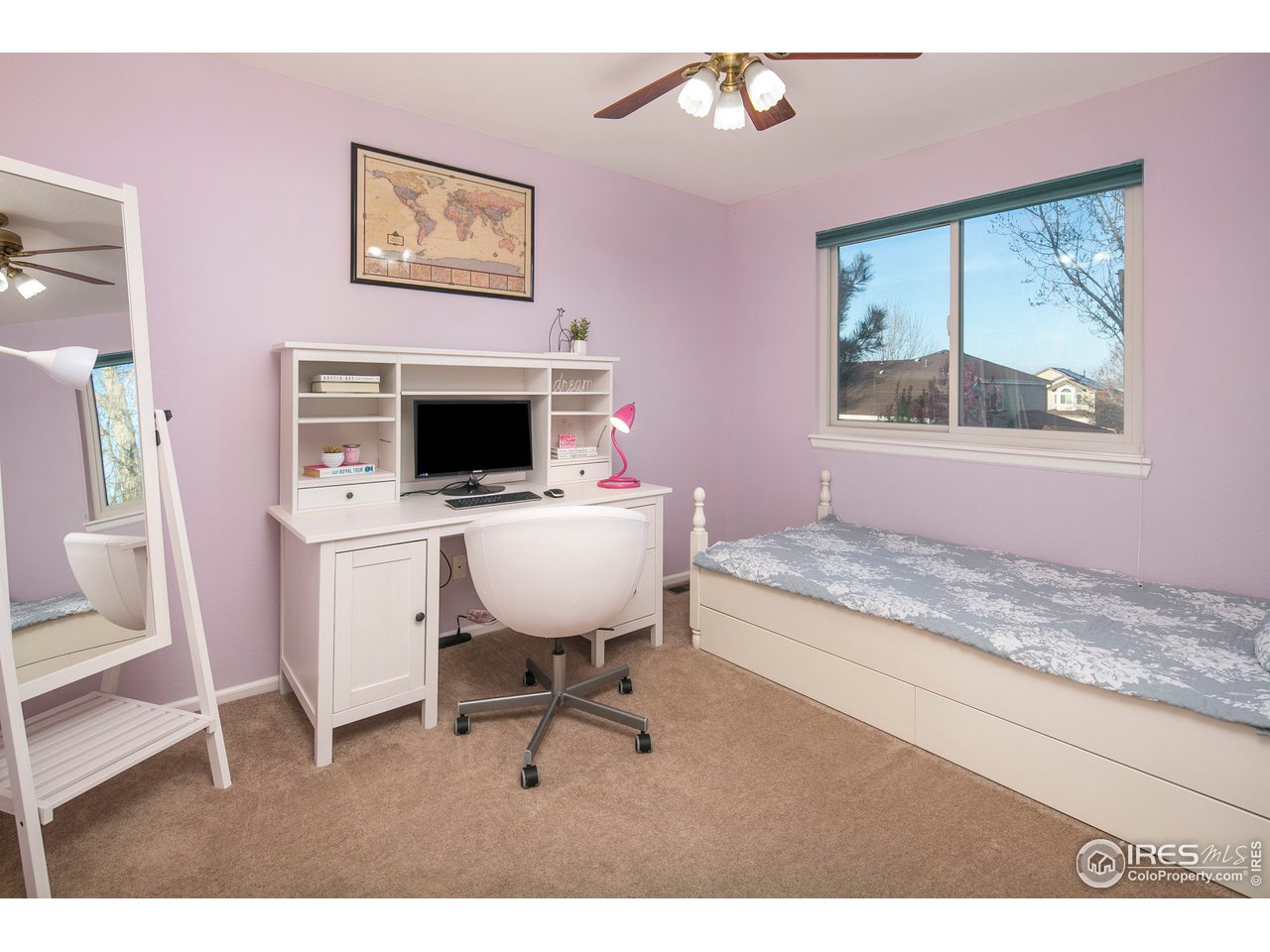 1692 Eldorado Drive Superior, CO 80027 - Photo 21 of 34 a workspace with furniture window and a chandelier