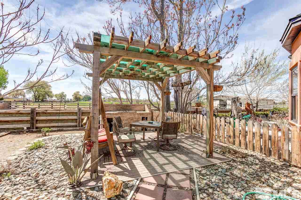 3500 South Allen Road Fallon, NV 89406 - Photo 35 of 40 a view of a bench in a yard