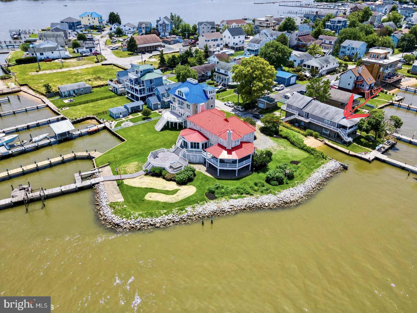 2822 Bay Sparrows Point Sparrows Point, MD 21219 - Photo 4 of 73 Aerial View of the Area