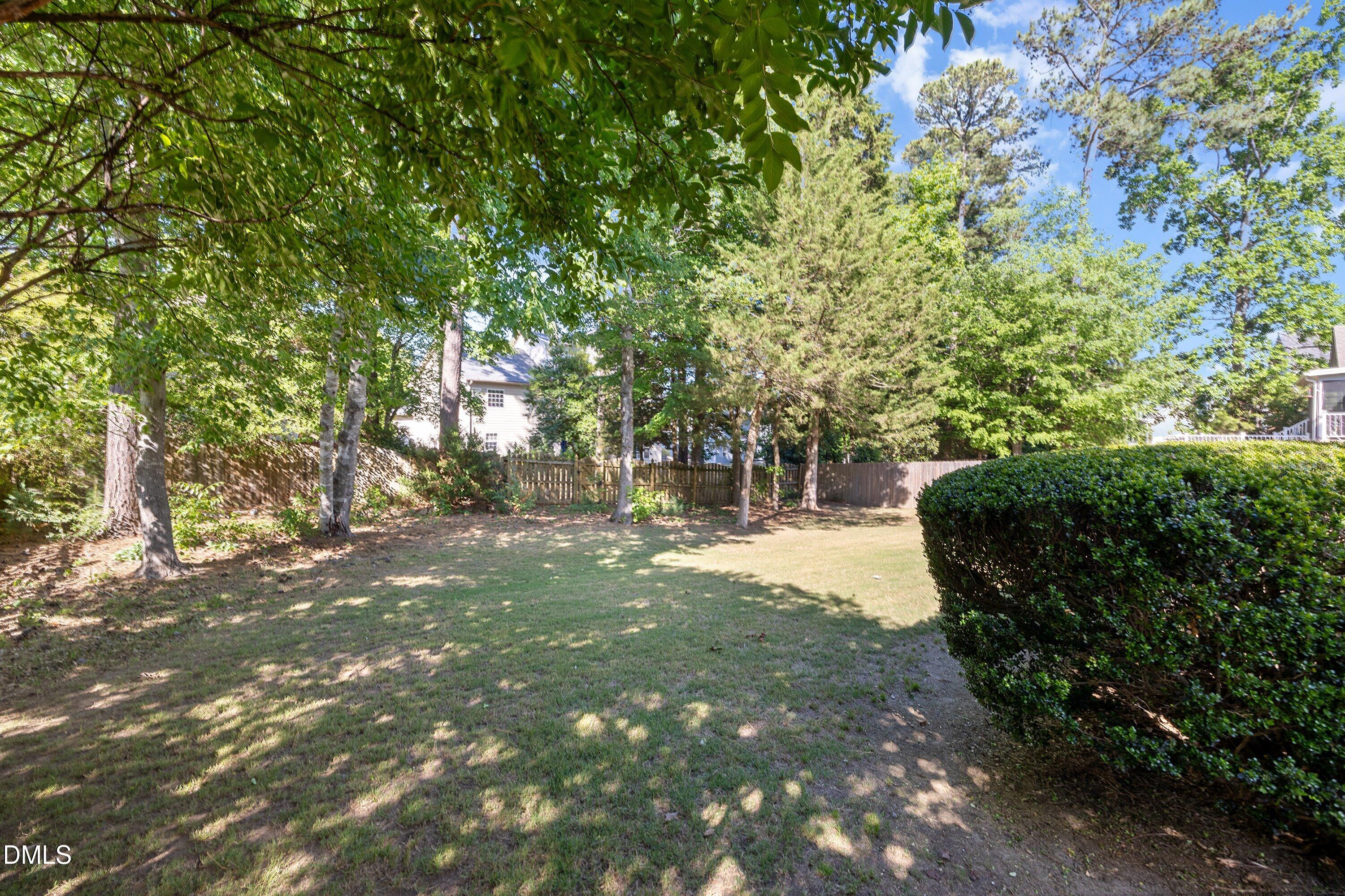 3717 Windmeade Road Wake Forest, NC 27587 - Photo 46 of 51 a view of a tree with a yard