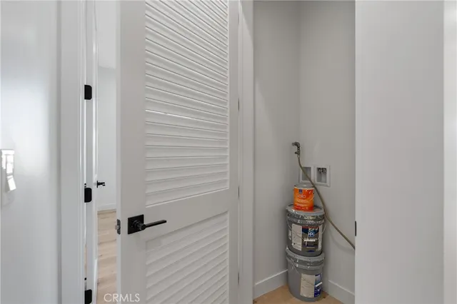 a view of storage and utility room