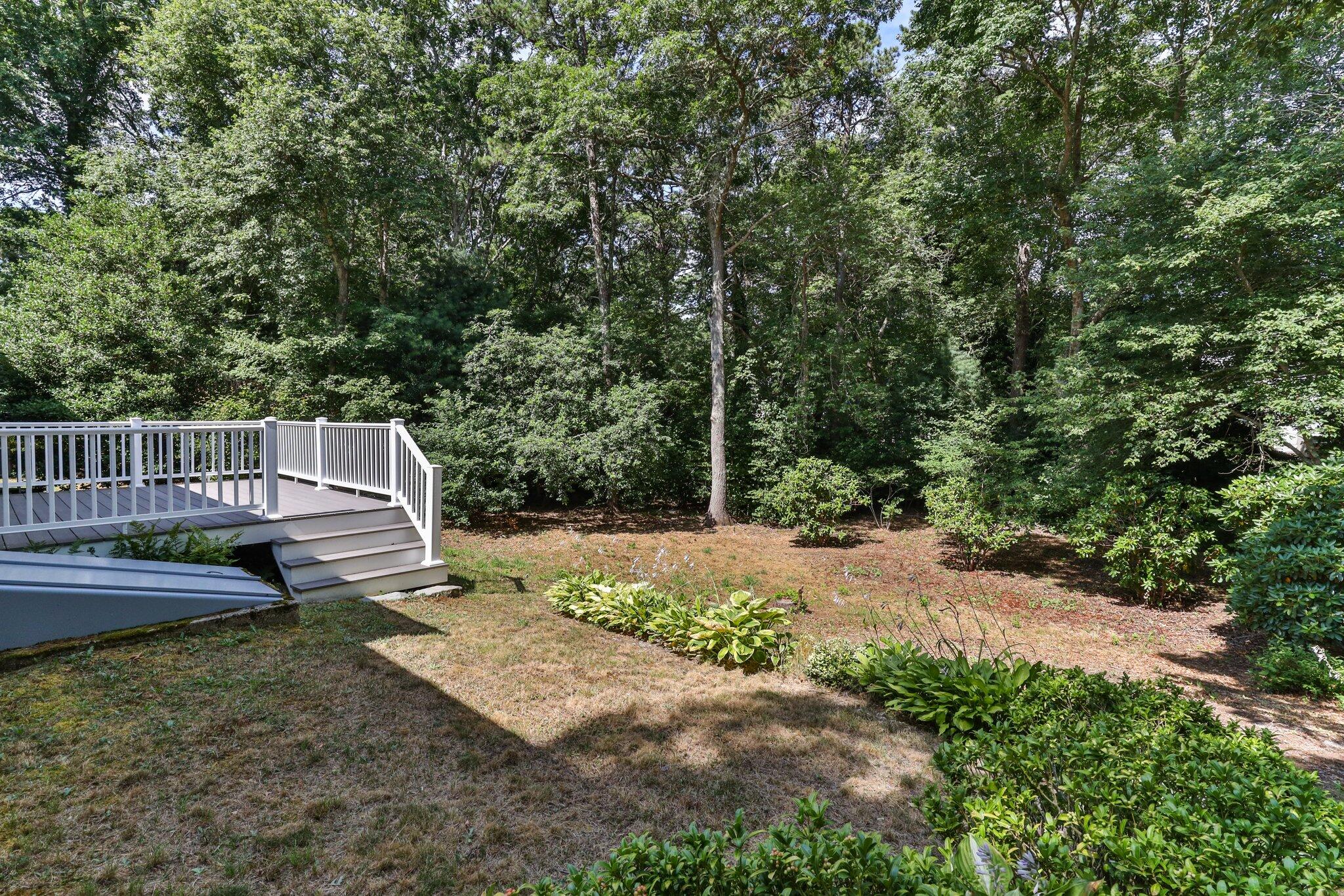 79 Mountwood Road Marstons Mills, MA 02648 - Photo 27 of 33 a view of a yard with large trees