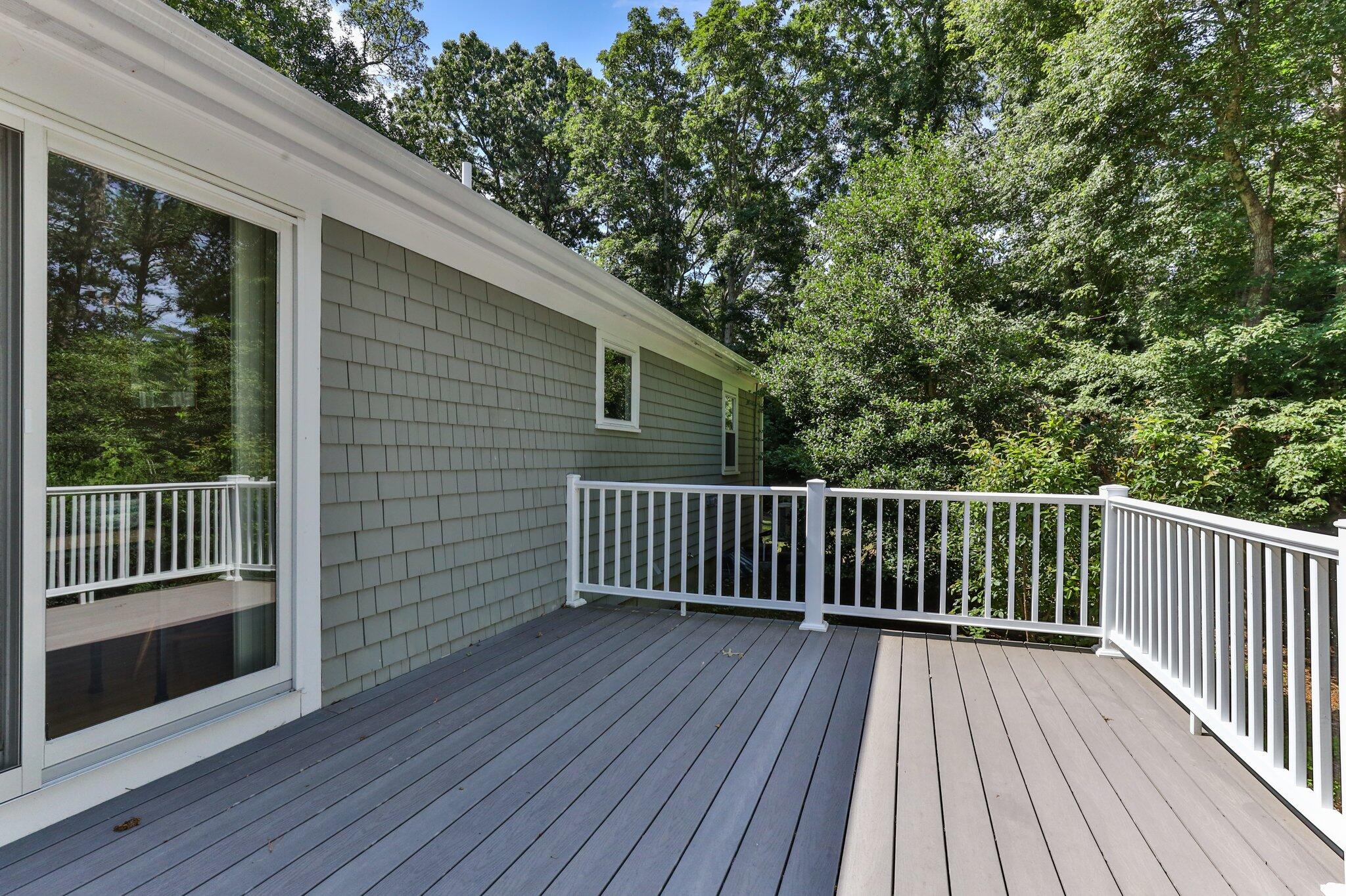 79 Mountwood Road Marstons Mills, MA 02648 - Photo 28 of 33 a view of backyard with deck and deck