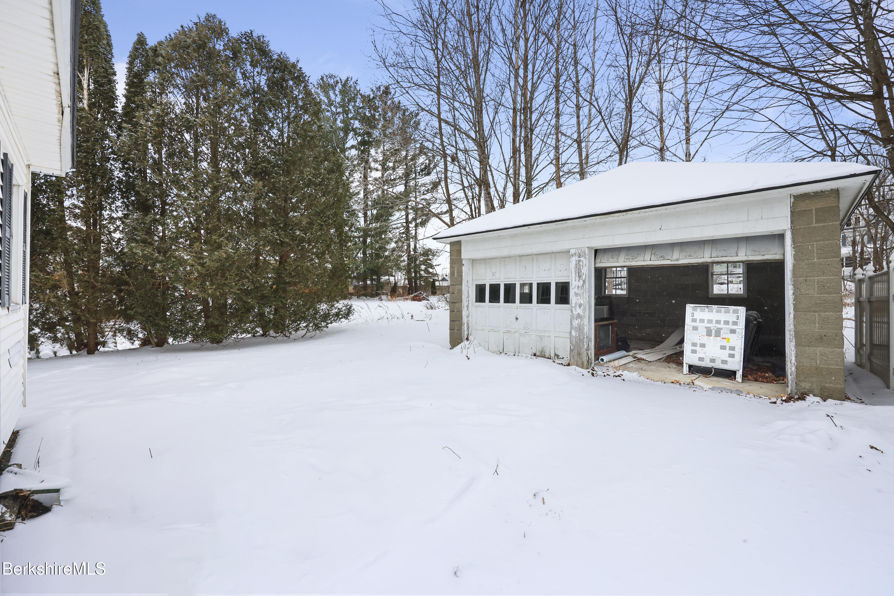 21 Ensign Avenue Pittsfield, MA 01201 - Photo 25 of 33 a view of a house with a snow in the yard